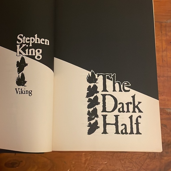 Vintage 1989 Stephen King The Dark Half hardcover book - Picture 8 of 15